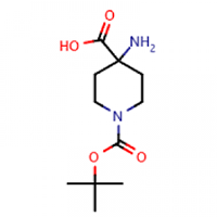 4-Amino-1-Boc-piperidine-4-carboxylic acid ,CAS NO 183673-71-4